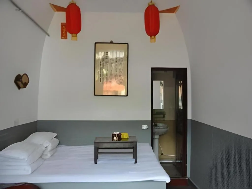 Bed in Pingyao Yufengheng Hotel