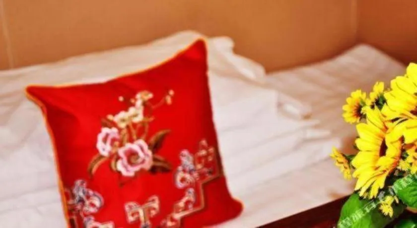 Bed in Pingyao Yufengheng Hotel