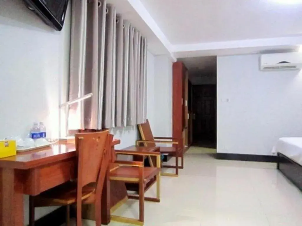 Bed in An Dong Center Hotel Chinatown Saigon Bed in An Dong Center Hotel Chinatown Saigon