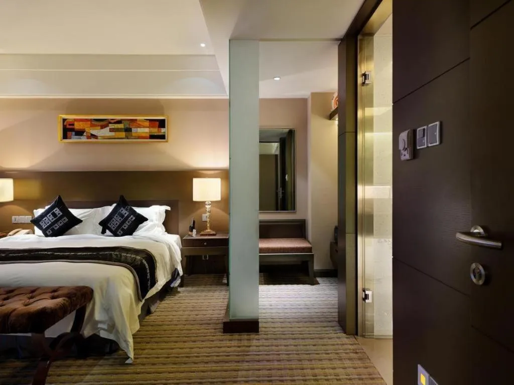 Bed in Putian Depo Hotel