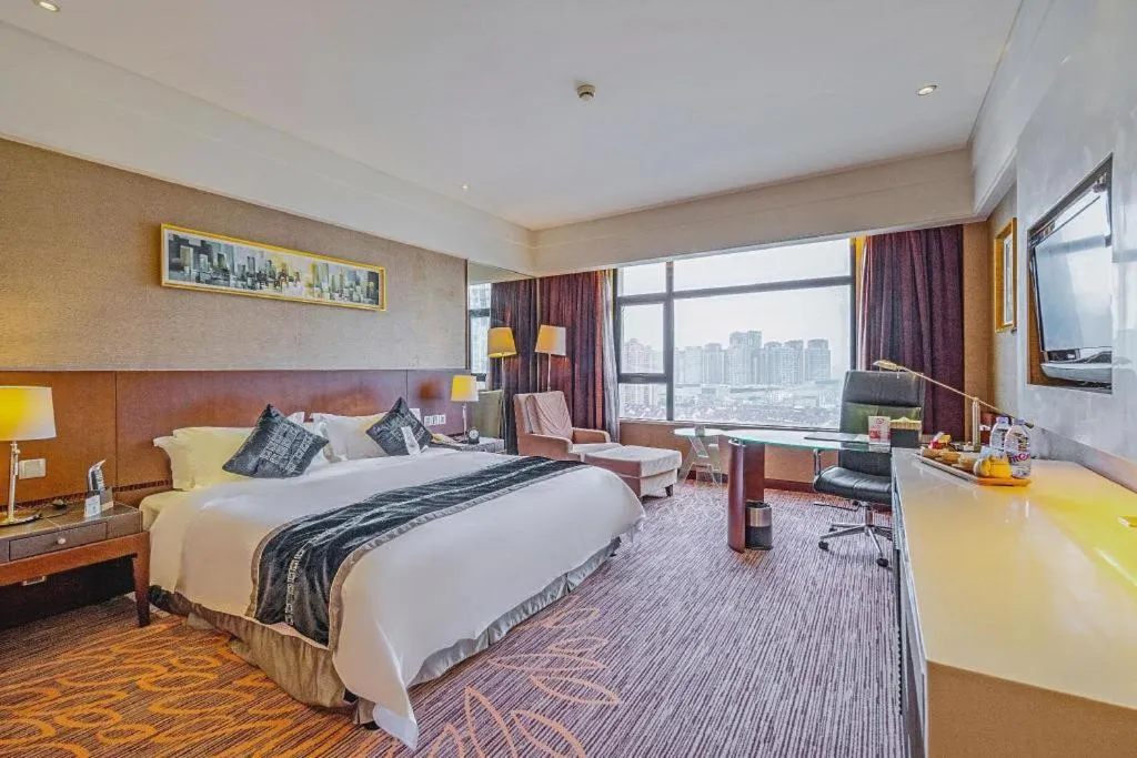 Bed in Putian Depo Hotel