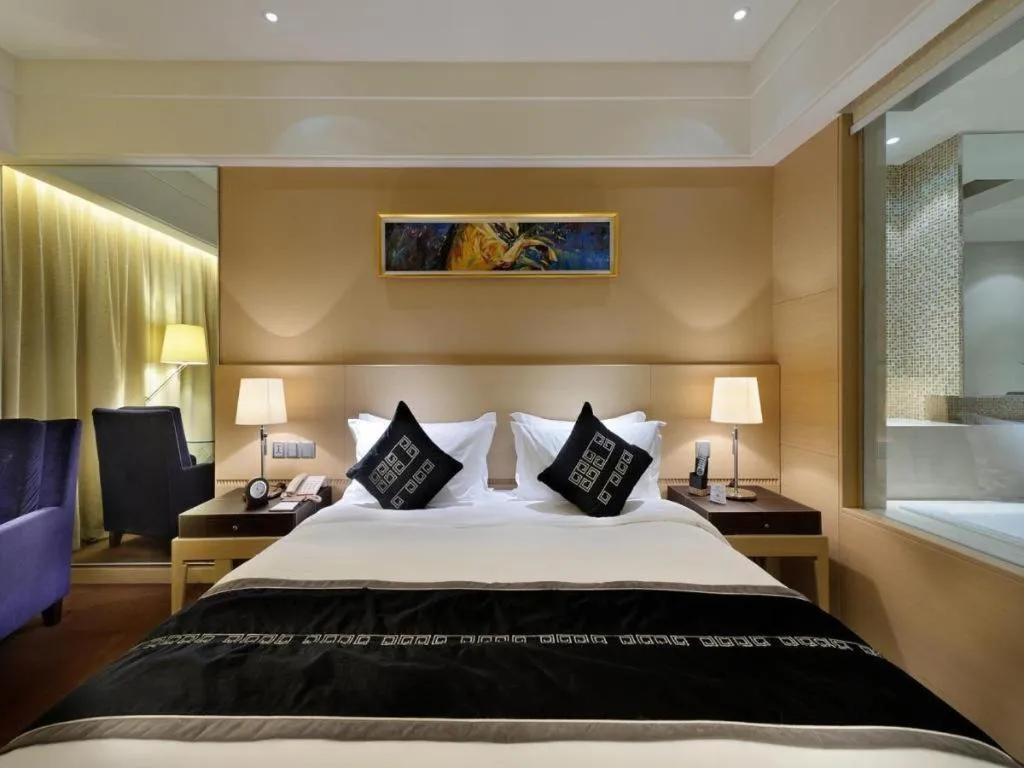 Bed in Putian Depo Hotel
