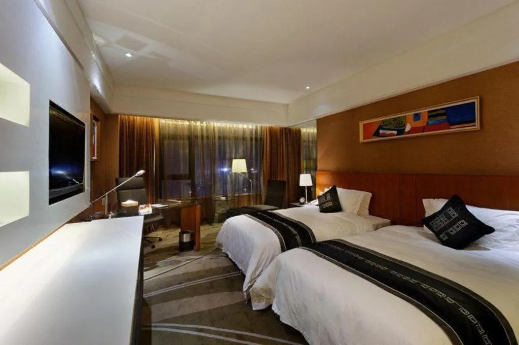 Bed in Putian Depo Hotel