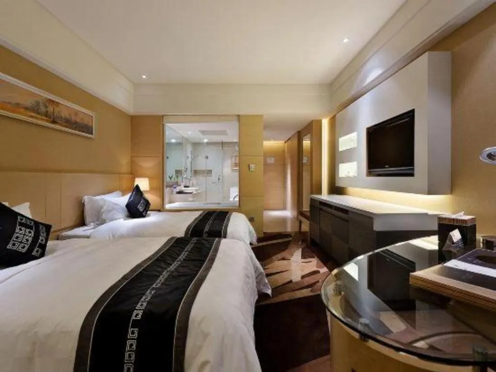 Bed in Putian Depo Hotel