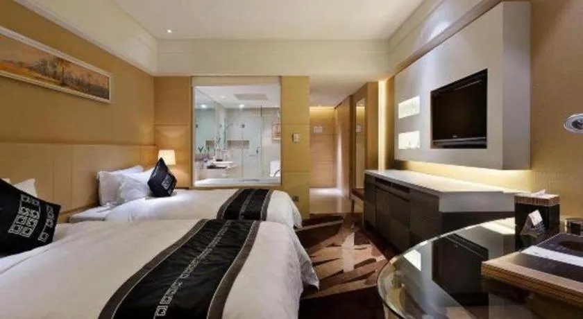 Bed in Putian Depo Hotel