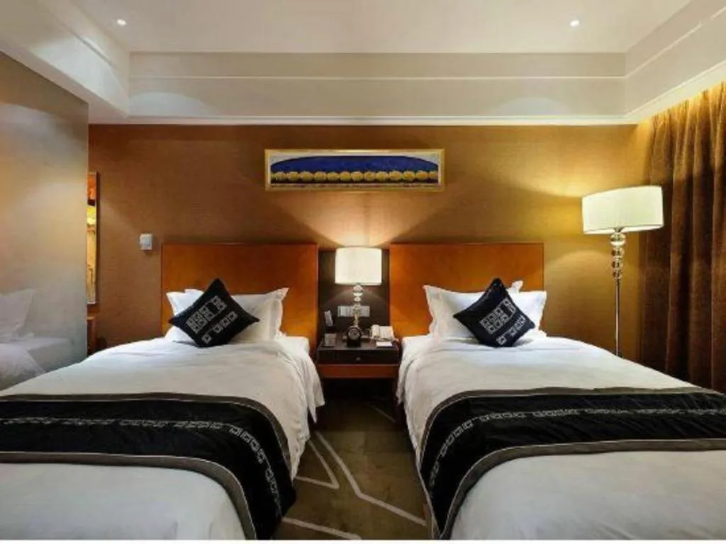 Bed in Putian Depo Hotel