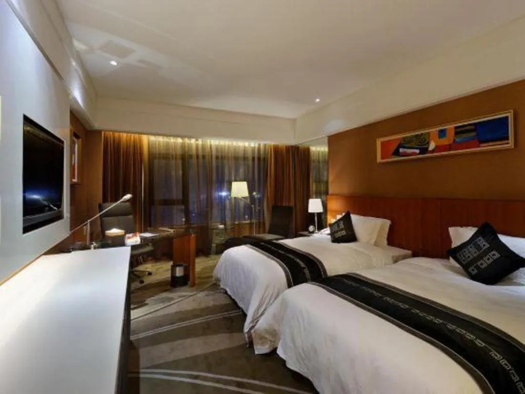 Bed in Putian Depo Hotel