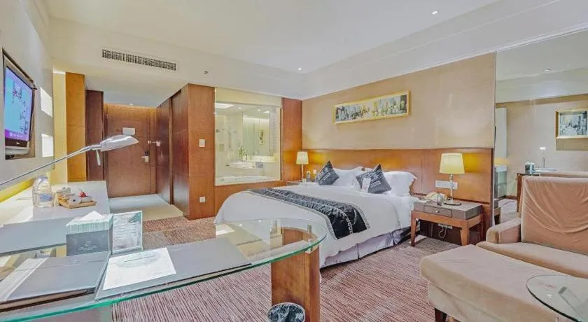 Bed in Putian Depo Hotel