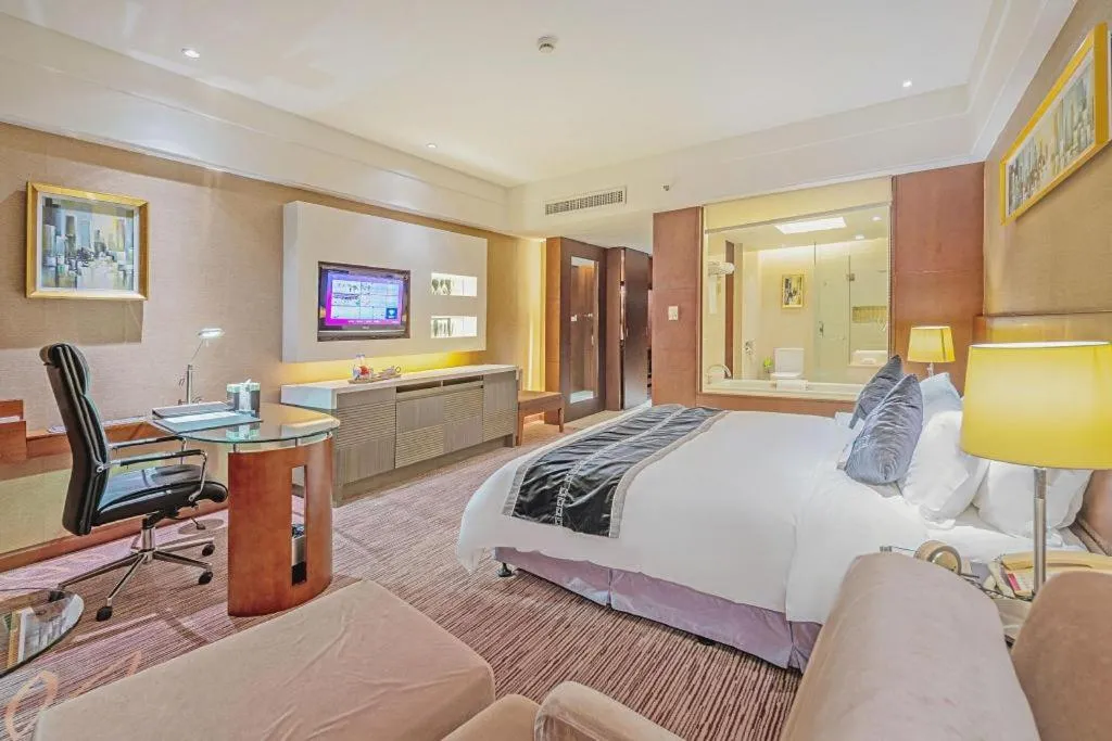 Bed in Putian Depo Hotel