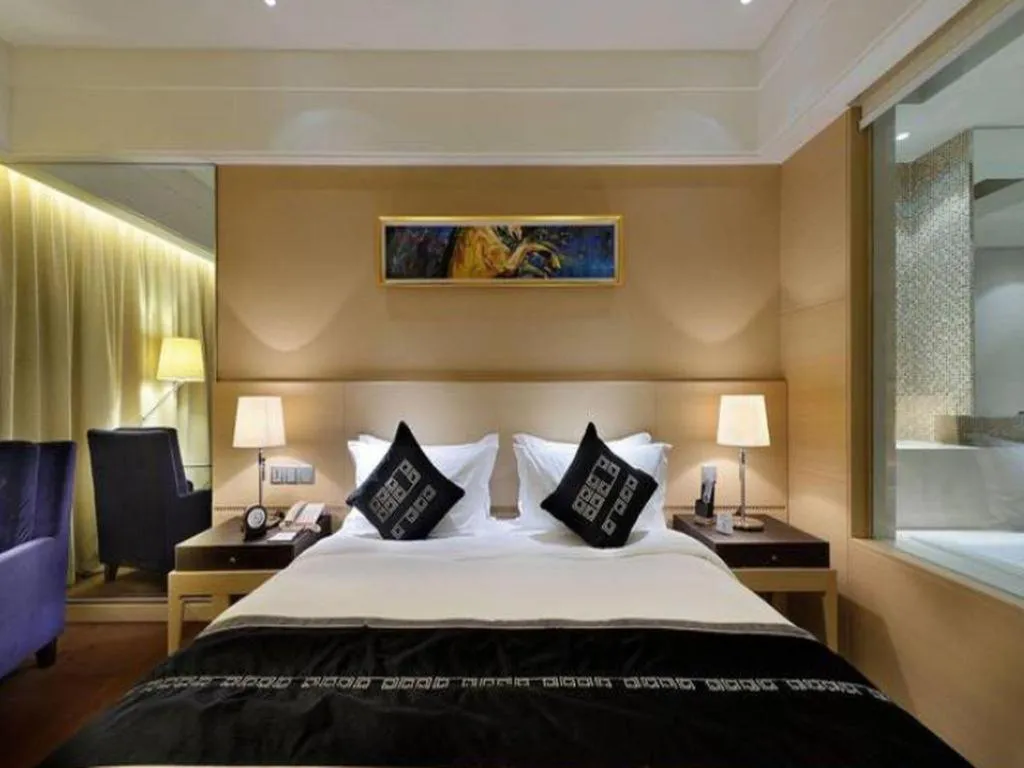 Bed in Putian Depo Hotel