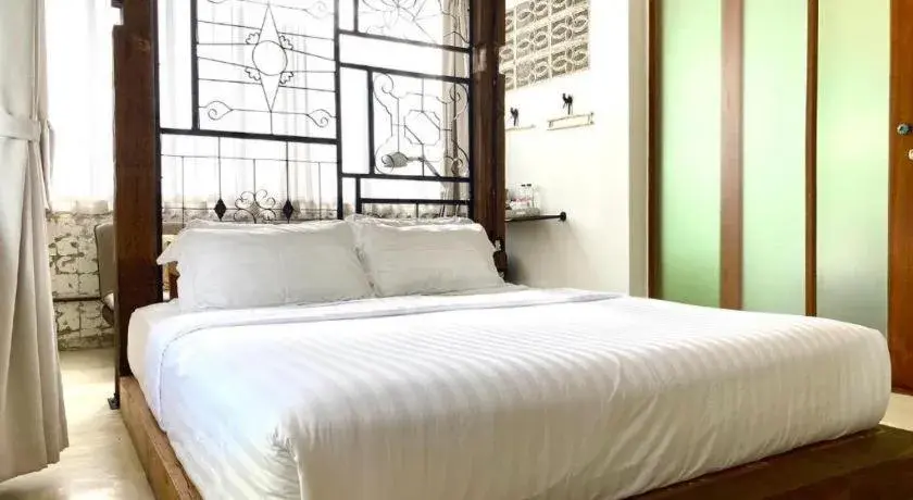 Bed in The Artel Nimman Hotel Bed in The Artel Nimman Hotel