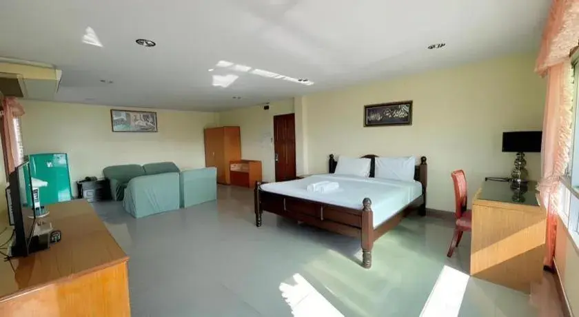 Bed in Hihotel Saraburi Bed in Hihotel Saraburi