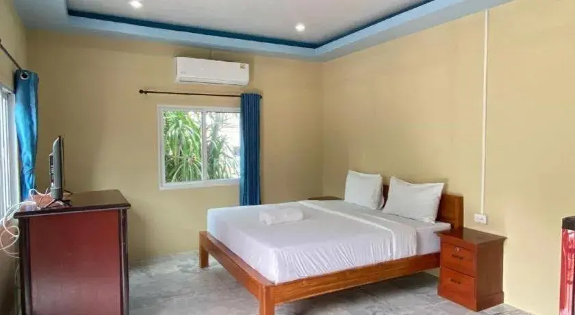 Bed in Hihotel Saraburi Bed in Hihotel Saraburi