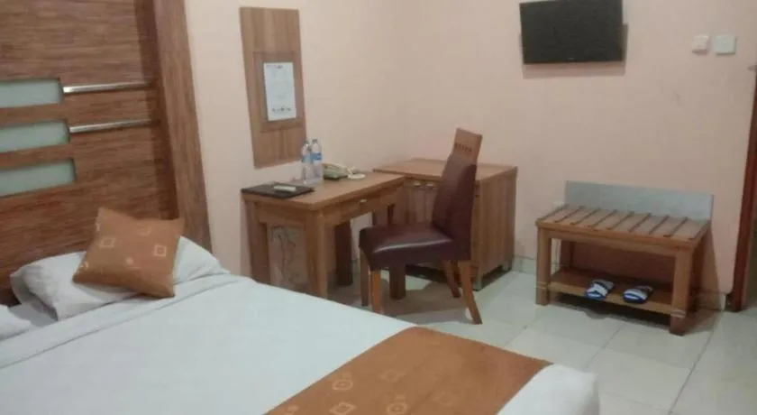 Bed in Hotel Senen Indah Syariah
