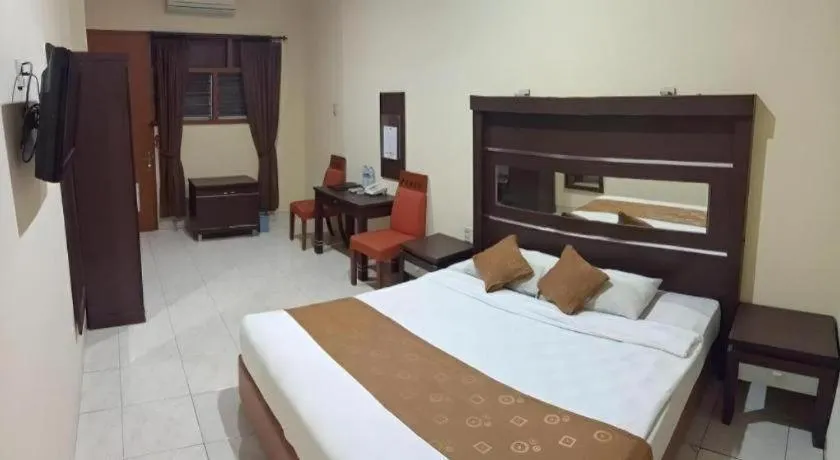 Bed in Hotel Senen Indah Syariah