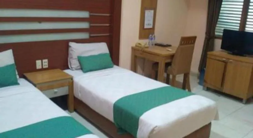 Bed in Hotel Senen Indah Syariah