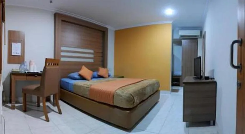 Bed in Hotel Senen Indah Syariah