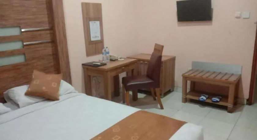 Bed in Hotel Senen Indah Syariah