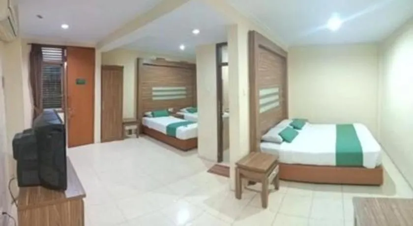 Bed in Hotel Senen Indah Syariah