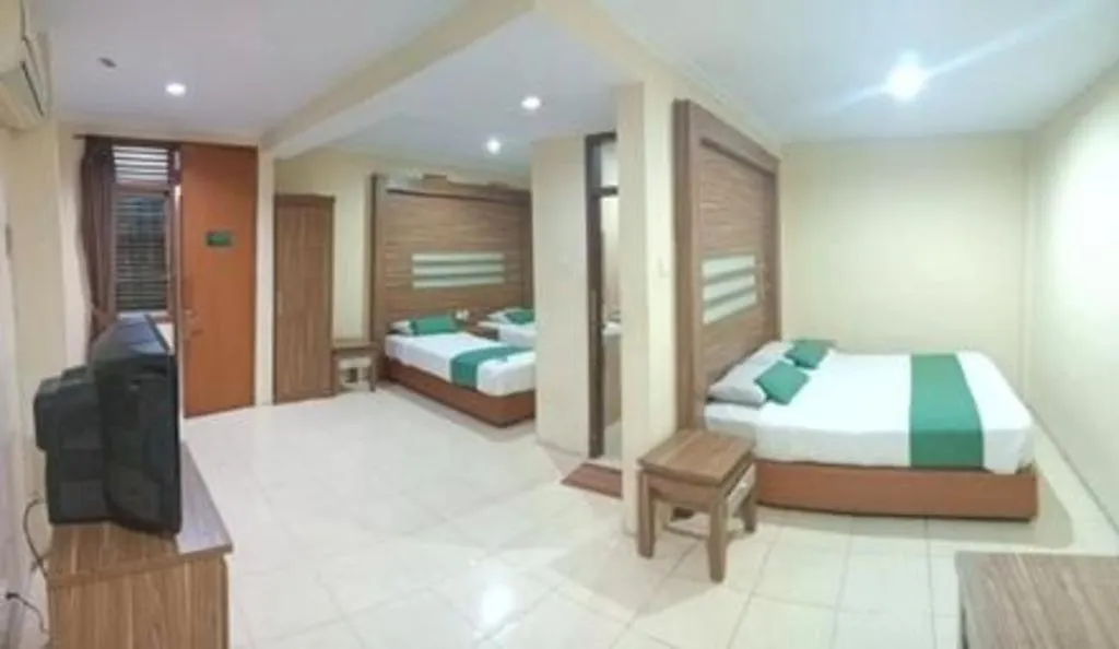 Bed in Hotel Senen Indah Syariah
