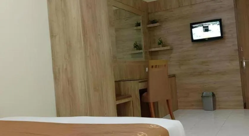 Bed in Hotel Senen Indah Syariah
