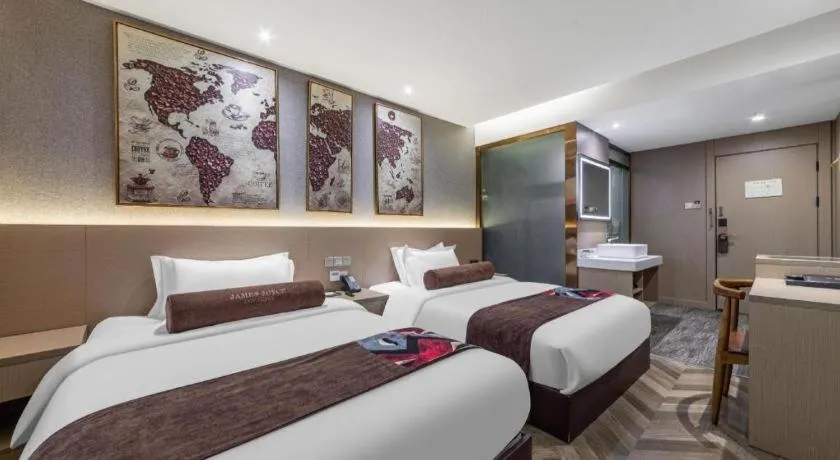 Bed in James Joyce Coffetel·Suqian Bus Station