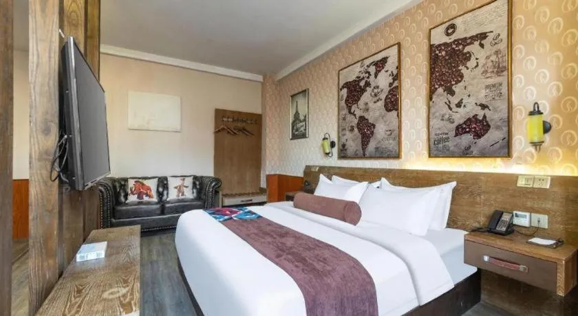 Bed in James Joyce Coffetel·Suqian Bus Station