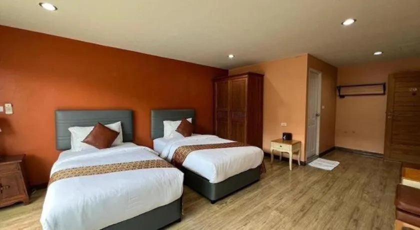 Bed in Phaphoom Boutique Residence