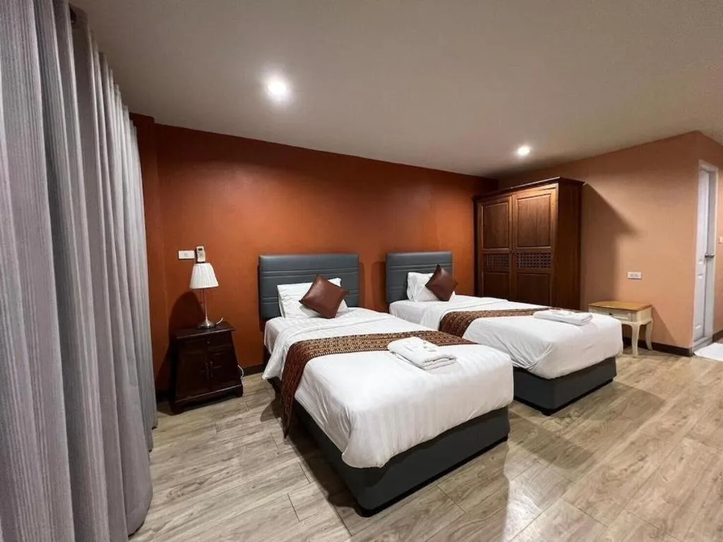 Bed in Phaphoom Boutique Residence