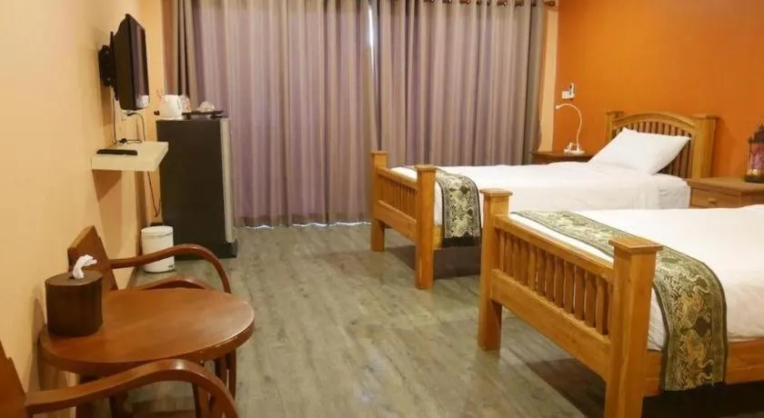 Bed in Phaphoom Boutique Residence