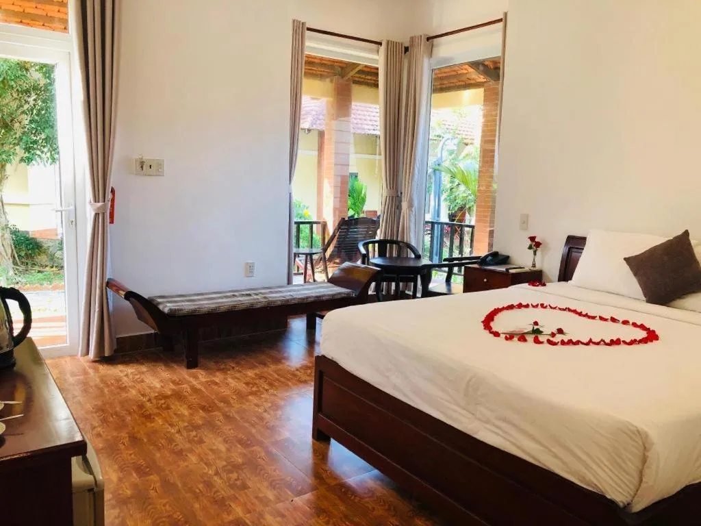 Bed in Castaways Resort Phu Quoc