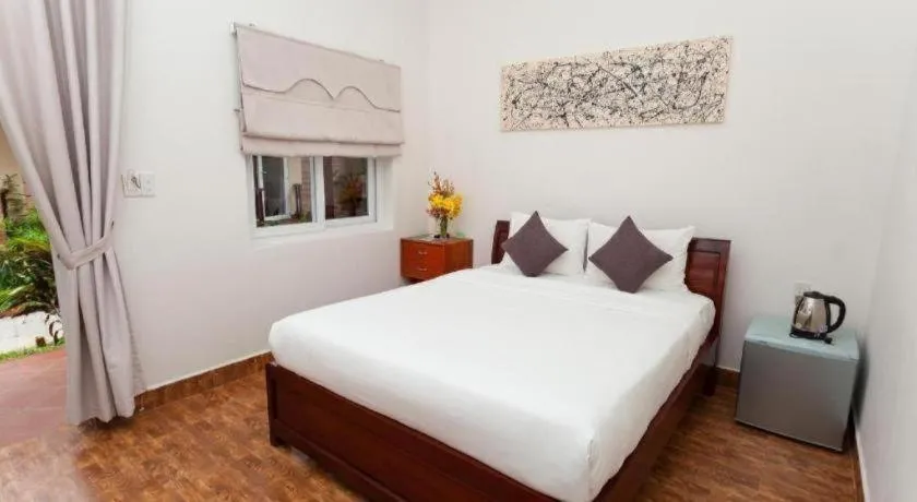 Bed in Castaways Resort Phu Quoc