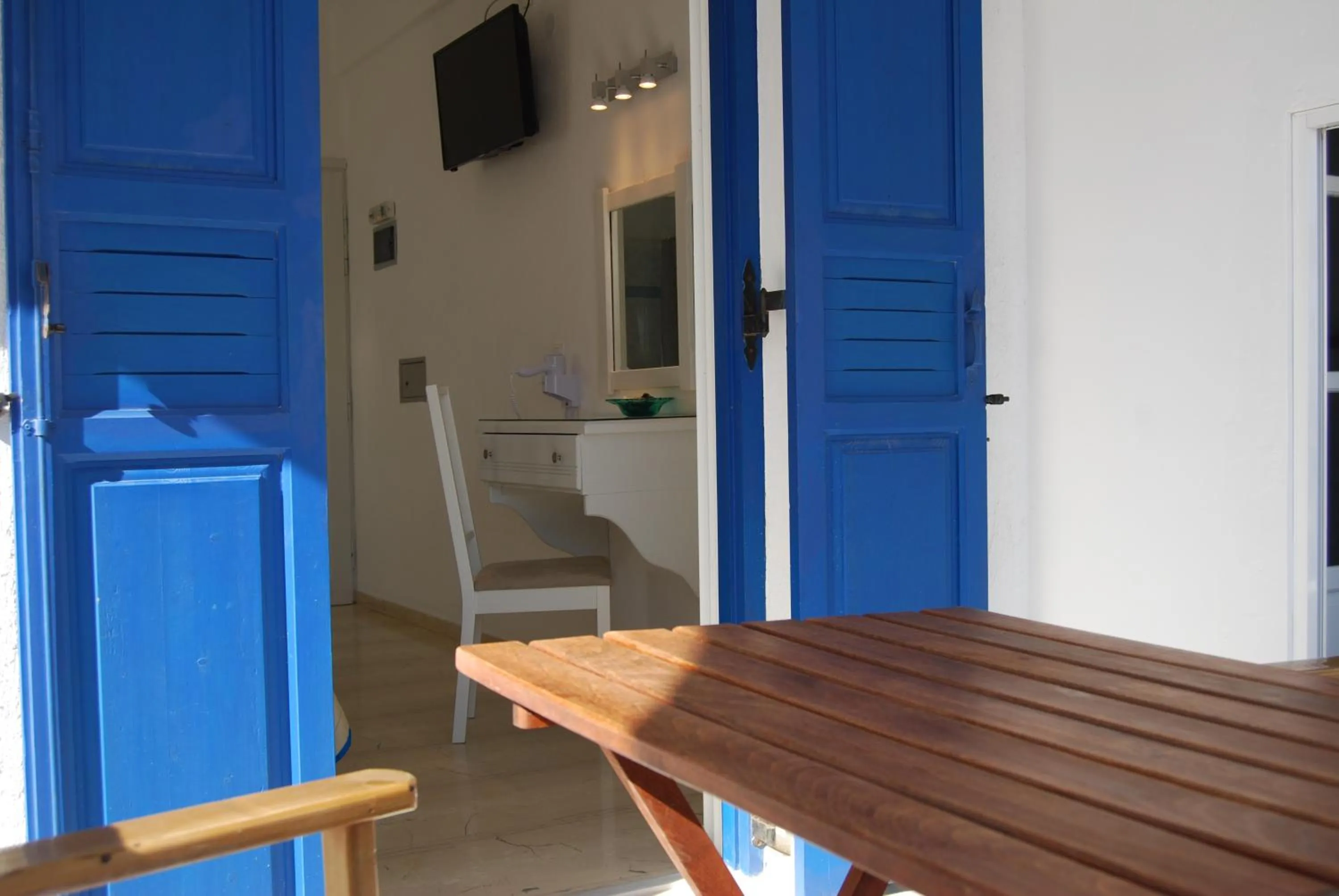 Balcony/Terrace in Aretousa Villas