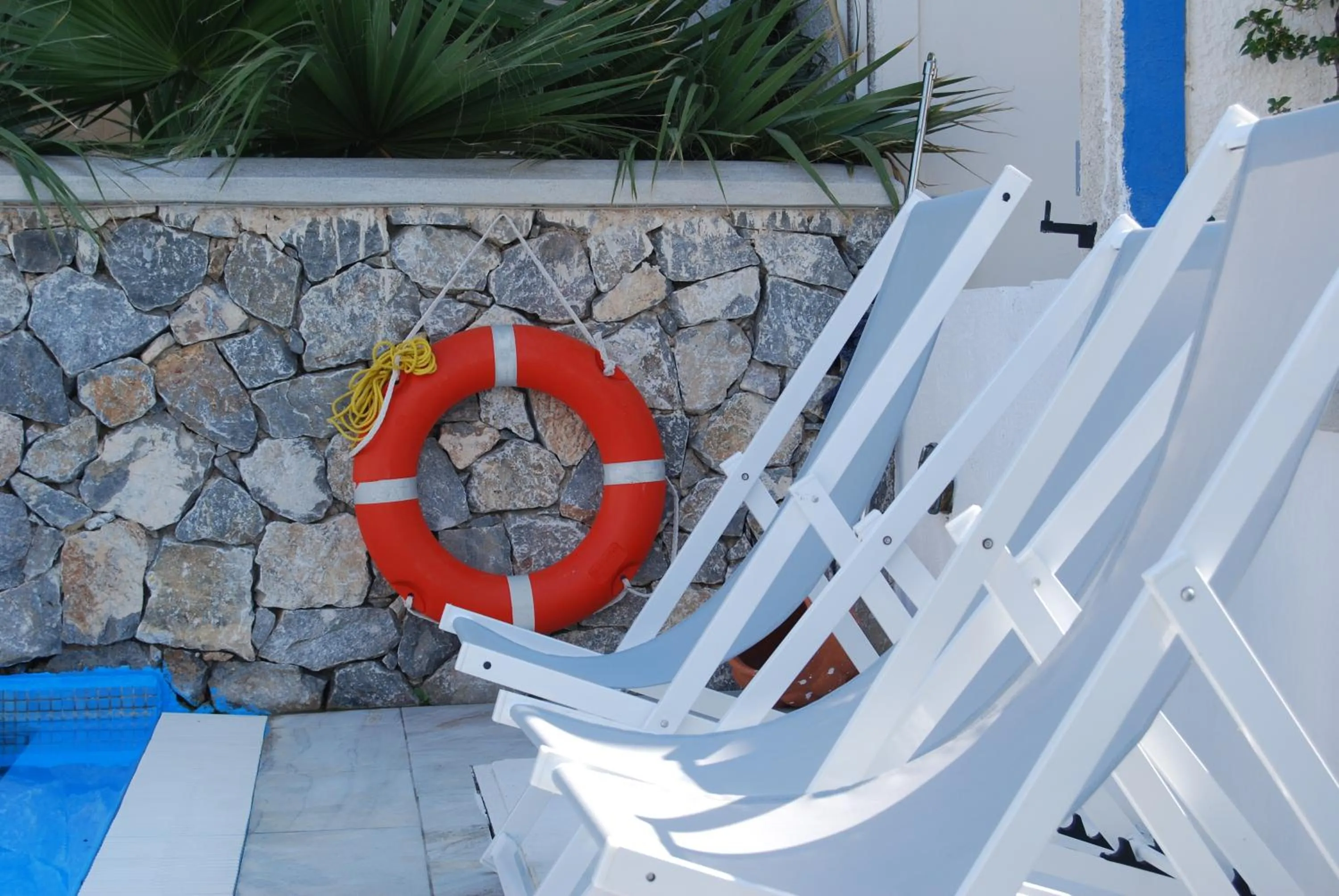 On site in Aretousa Villas