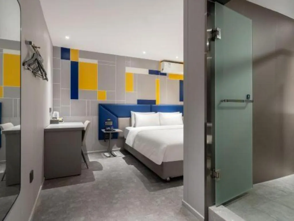 Bed in 7 Days Inn Changsha Pedestrian Street Nanmenkou Metro Station