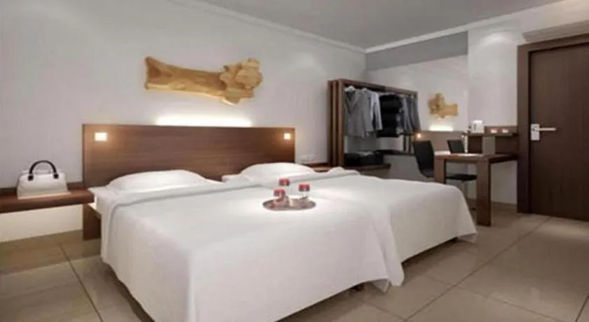 Bed in Burza Hotel Lubuk Linggau