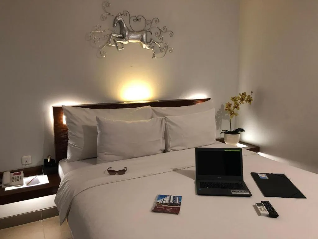 Bed in Burza Hotel Lubuk Linggau