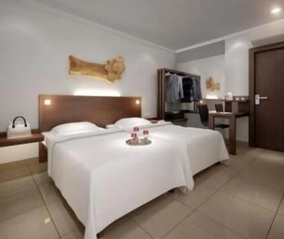 Bed in Burza Hotel Lubuk Linggau