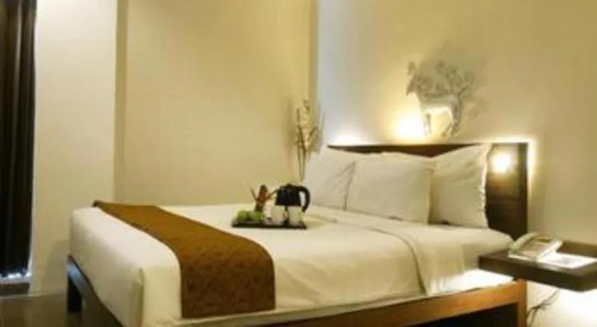 Bed in Burza Hotel Lubuk Linggau