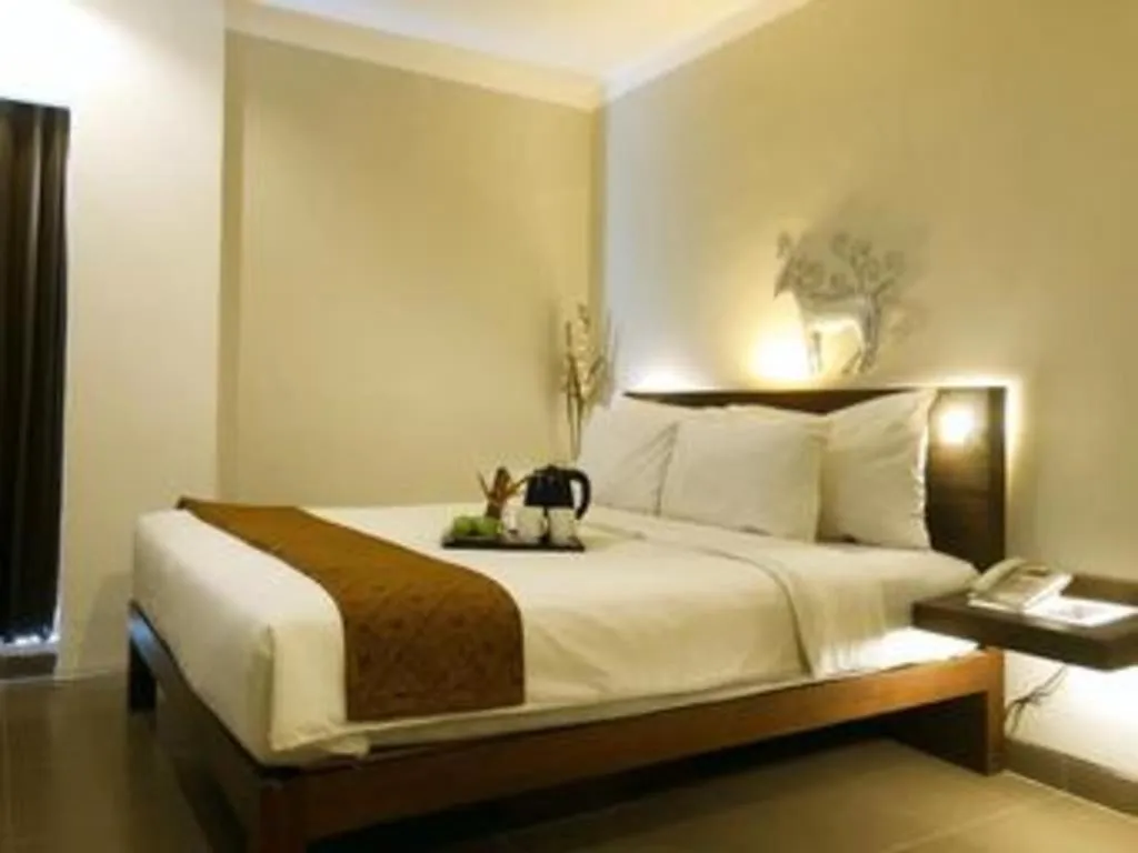 Bed in Burza Hotel Lubuk Linggau