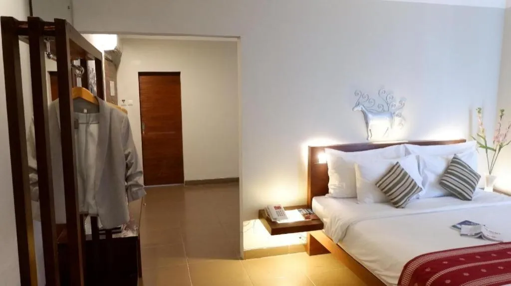 Bed in Burza Hotel Lubuk Linggau