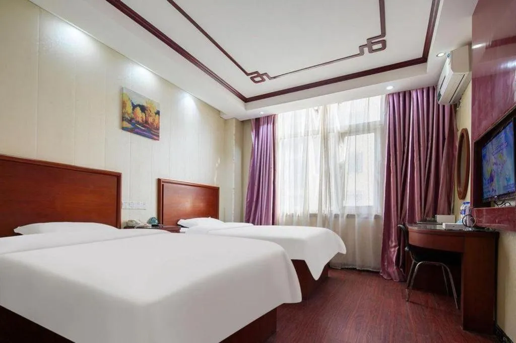 Bed in GreenTree Inn Anhui Bozhou West Guangming Road Tangwang Avenue Shall Hotel