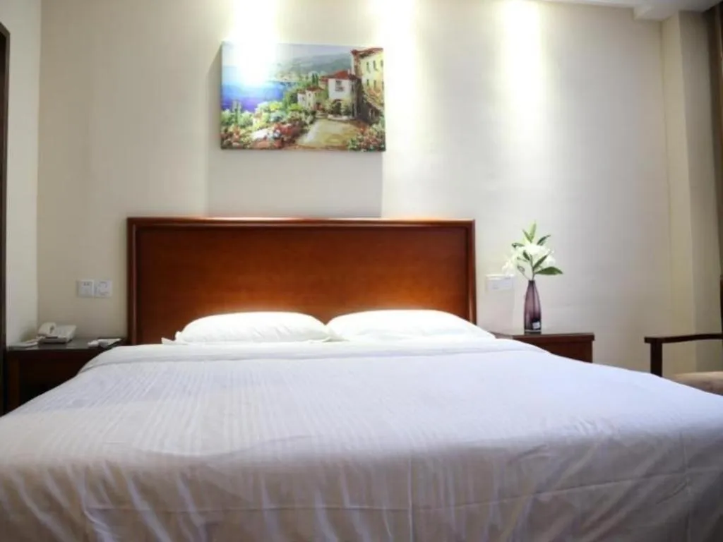 Bed in GreenTree Inn Anhui Bozhou West Guangming Road Tangwang Avenue Shall Hotel