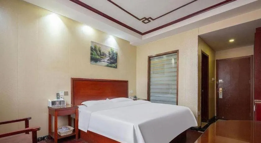 Bed in GreenTree Inn Anhui Bozhou West Guangming Road Tangwang Avenue Shall Hotel
