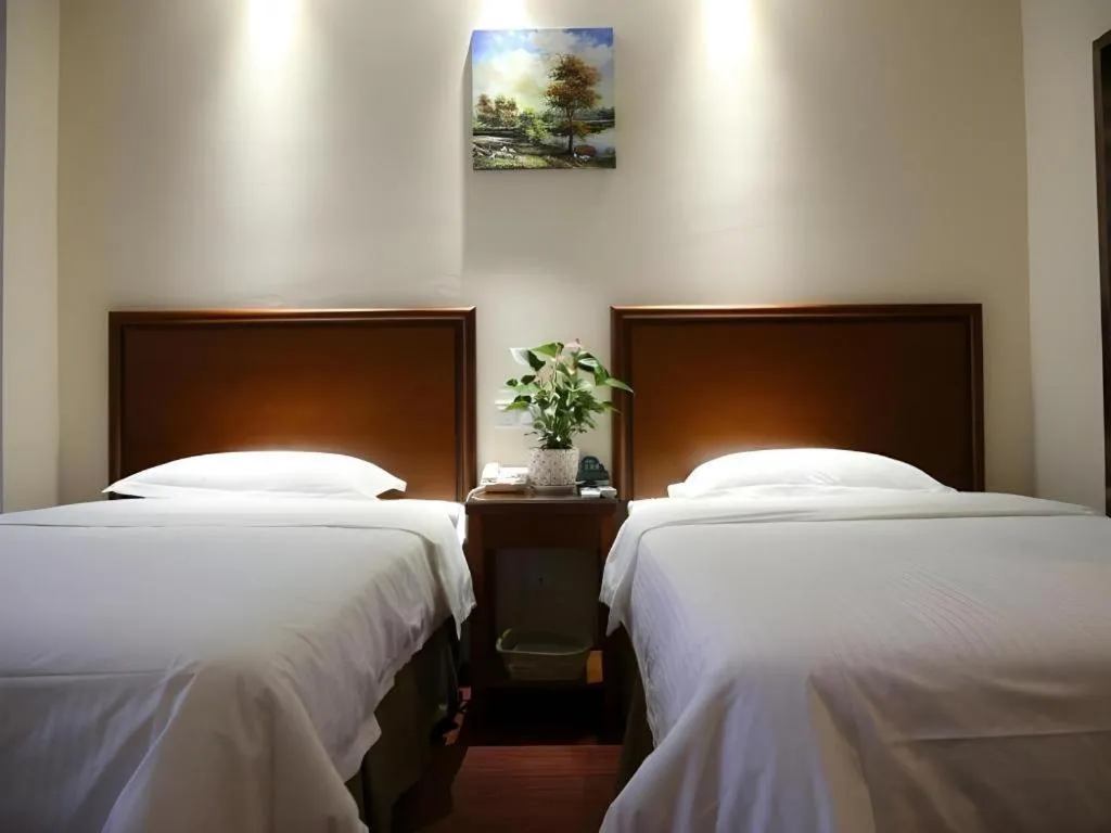 Bed in GreenTree Inn Anhui Bozhou West Guangming Road Tangwang Avenue Shall Hotel
