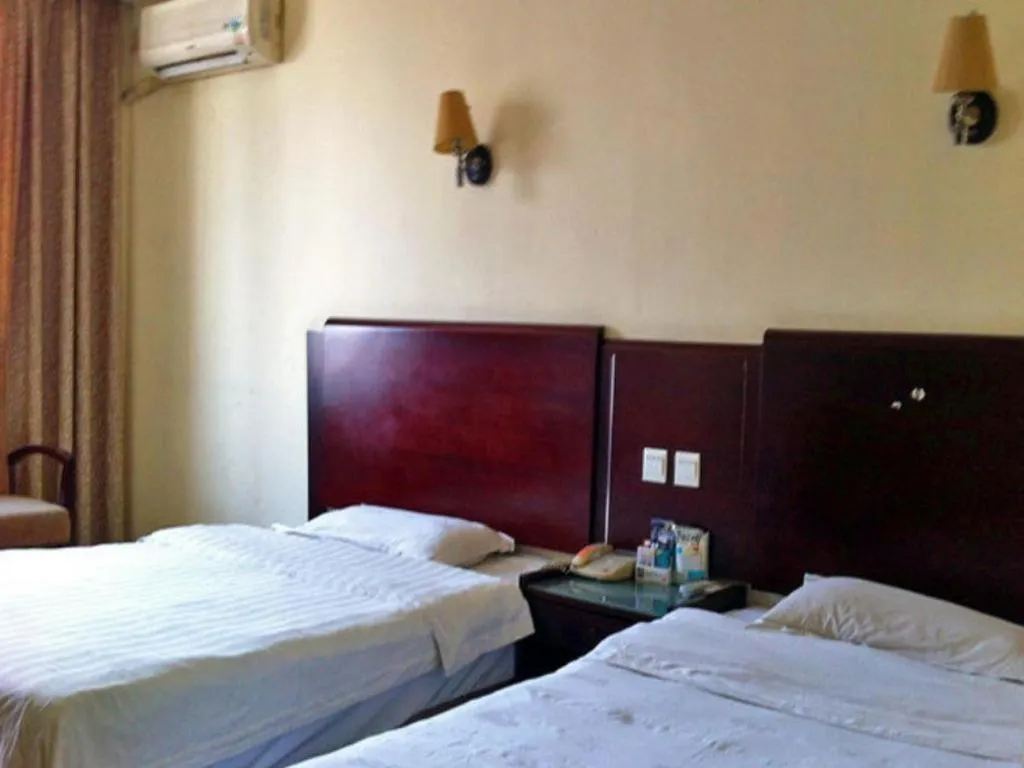 Bed in GreenTree Inn Anhui Bozhou West Guangming Road Tangwang Avenue Shall Hotel