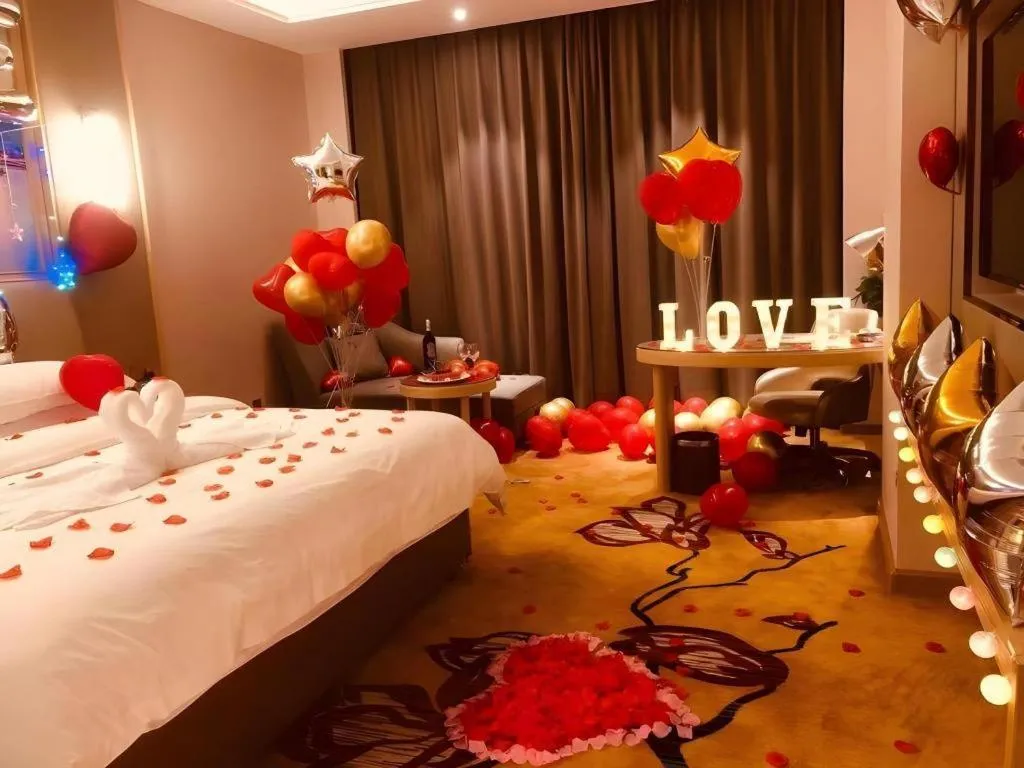 Bed in Vienna Hotel Shanxi Taiyuanfu West Street