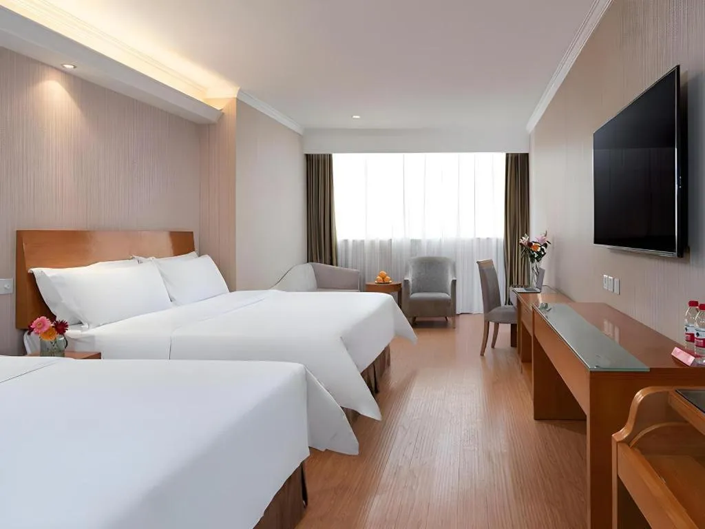 Bed in Vienna Hotel Shanxi Taiyuanfu West Street