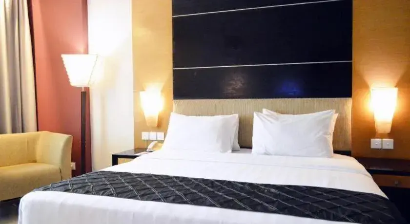 Bed in Grand Daira Hotel Palembang Bed in Grand Daira Hotel Palembang