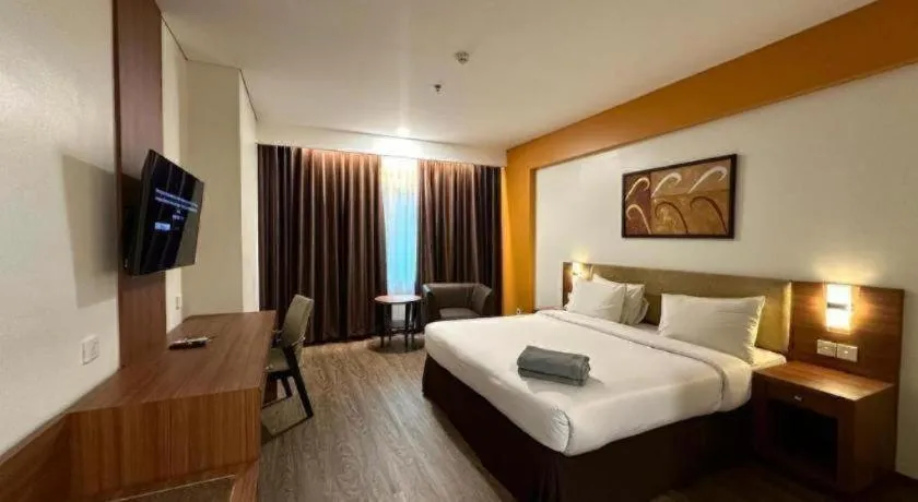 Bed in Grand Daira Hotel Palembang
